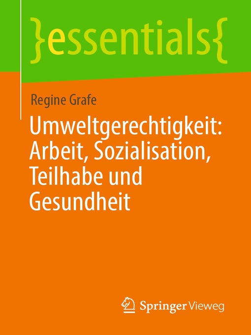 Title details for Umweltgerechtigkeit by Regine Grafe - Available
